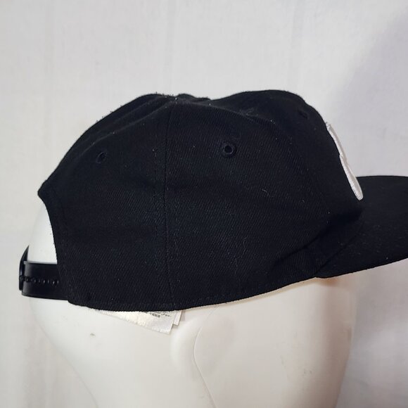 Nike True Limitless Black with White Swoosh Logo Kids Adjustable Hat Size 4-7 - Picture 5 of 16